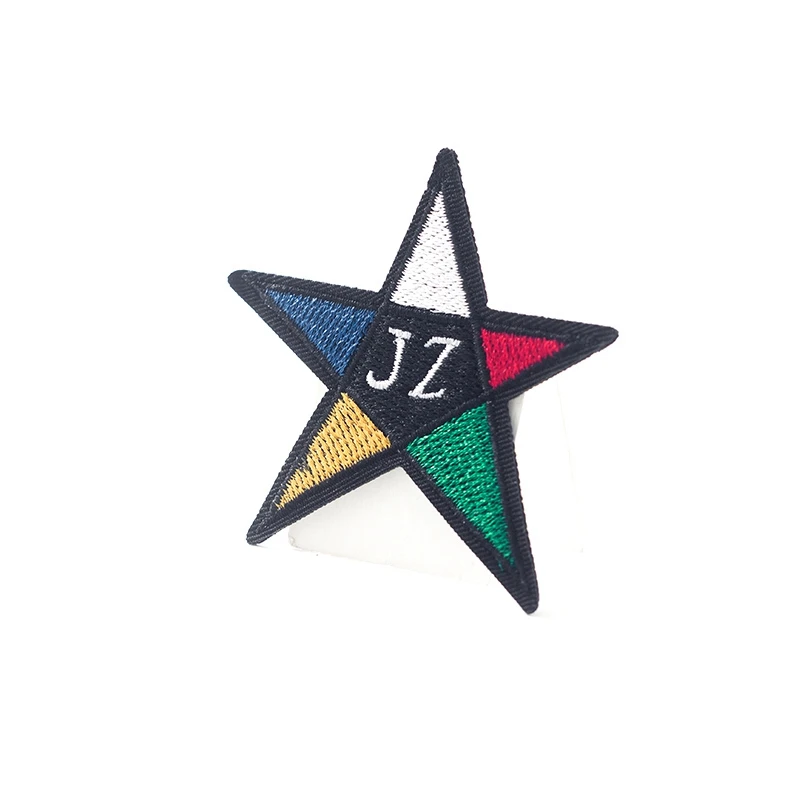 

Wholesale Custom New Star Shaped Embroidery Patch for Clothing