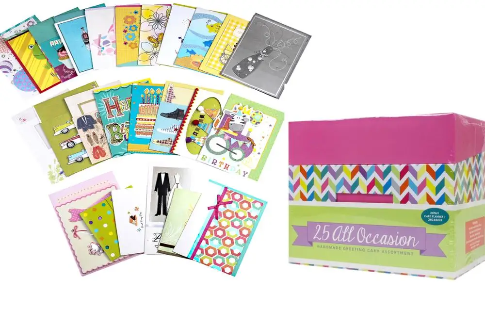 Luxury Greeting Cards Pack Assorted Greeting Cards Box Birthday Cards