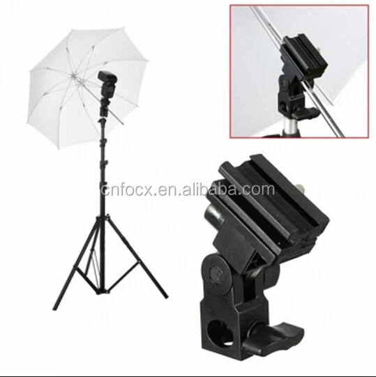 Flash Bracket / Umbrella Holder Swivel Light Stand / Flash Light Mount