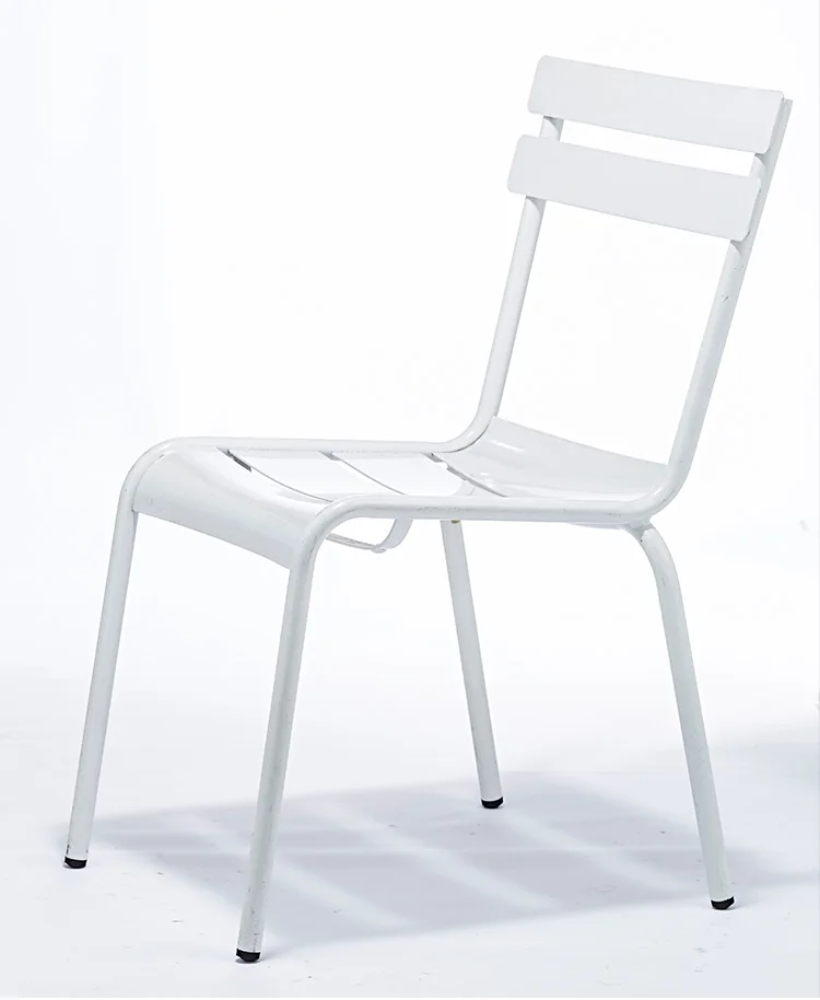 Modern Ergonomic Design White outdoor  Aluminum Balcony chair