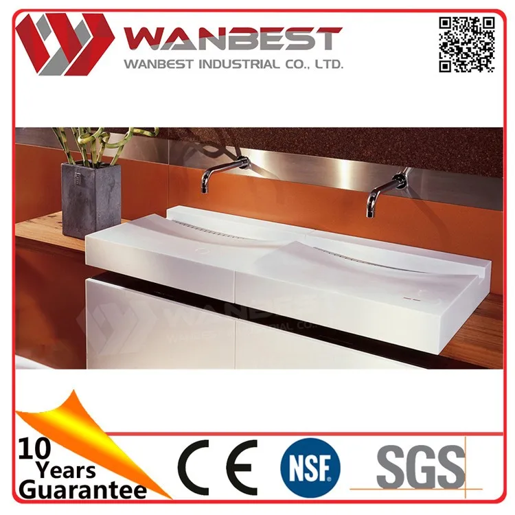 Latest Modern Artificial Marble Decorative Bathroom Sink Drain Covers