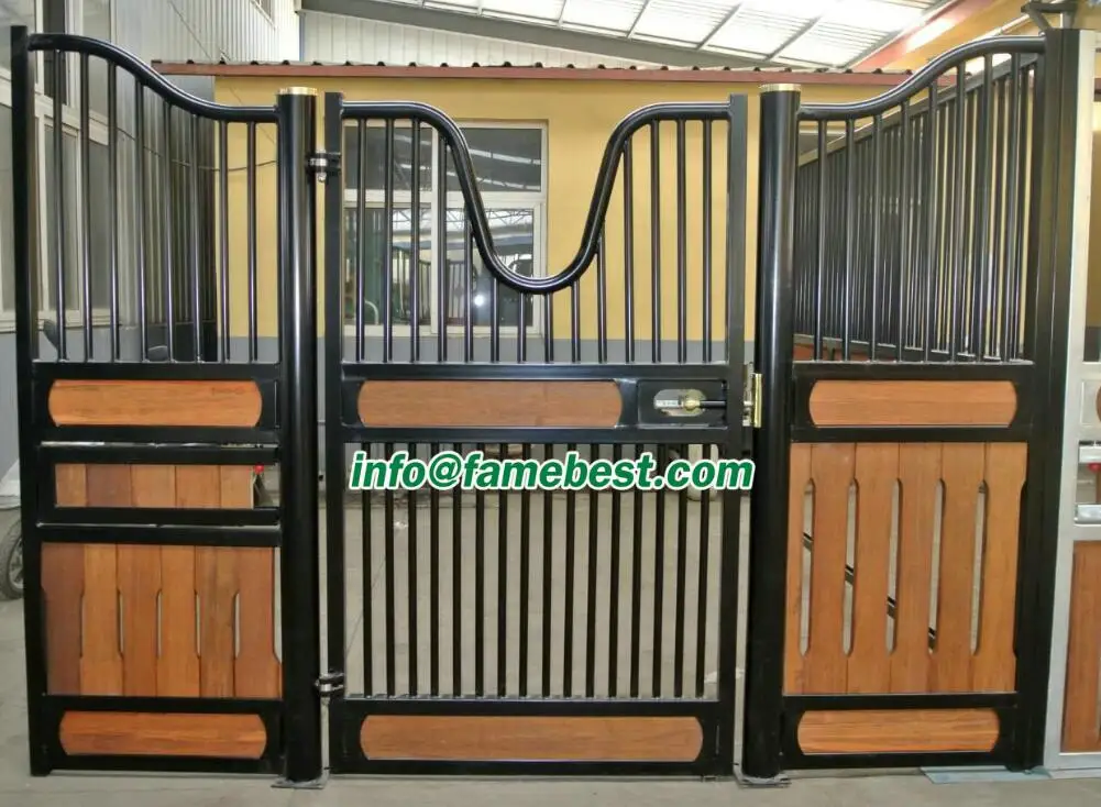 Modular Galvanized Horse Stall Fronts Panels With Sliding Buy Horse