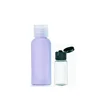 cosmetic pet plastic flip top cap packaging bottles for lotion flip top cap for shampoo bottle luxury shampoo bottle packaging