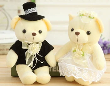 bride teddy bear