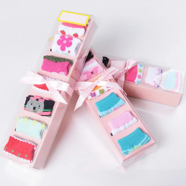 

Gifted newborn baby socks 7in1 box, Mixed or ordered