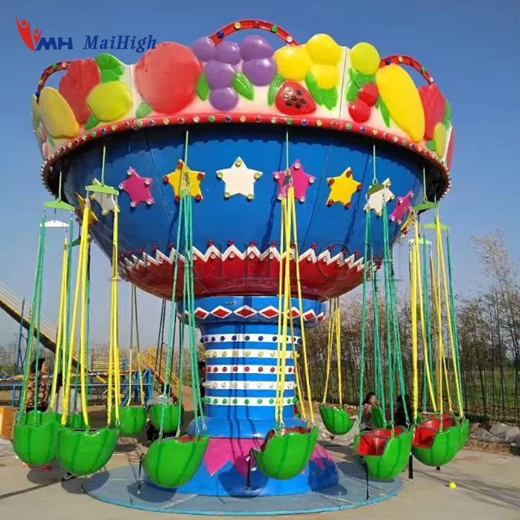 Carnival games children equipment watermelon flying chair for sale.jpg