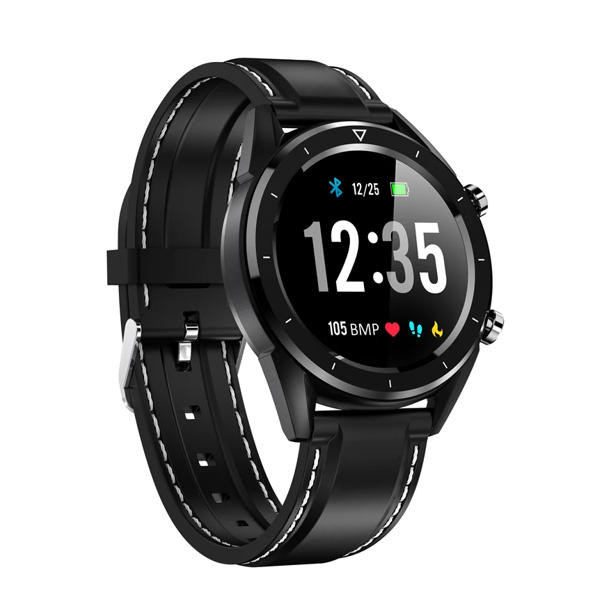 

New IP68 Waterproof Heart Rate smartwatch Blood Pressure Blood oxygen sport smart watch with Air pressure Ultraviolet evation