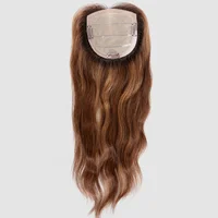 

High Quality Silk Base Hair Toppers For Women With Thinning Hair Or Hair Loss