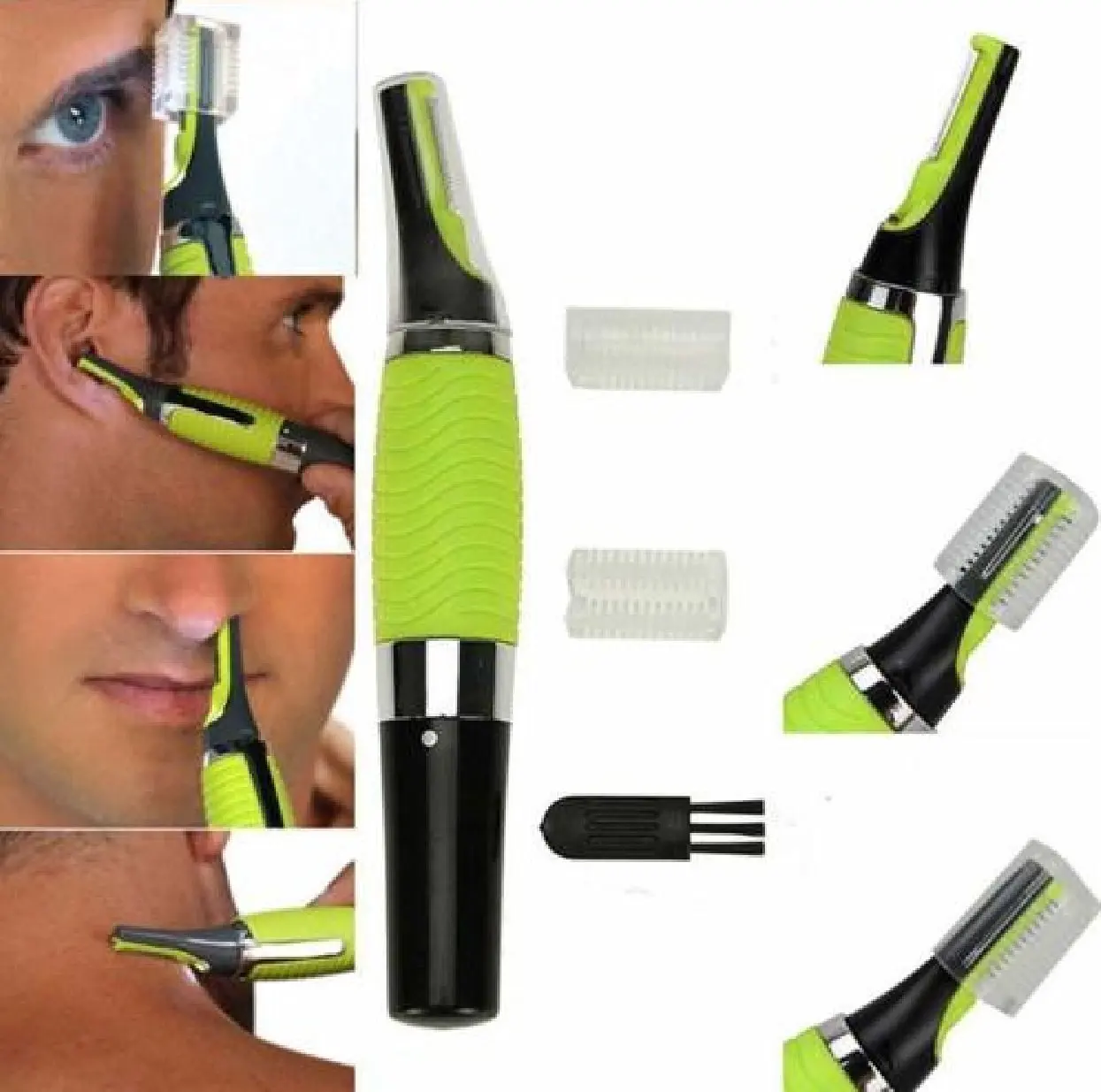 micro touch max hair trimmer green