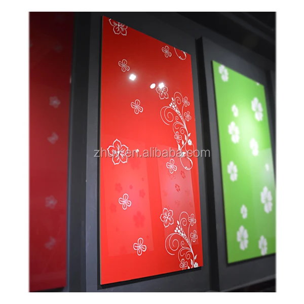 ZH brand gloss uv color painting mdf boards