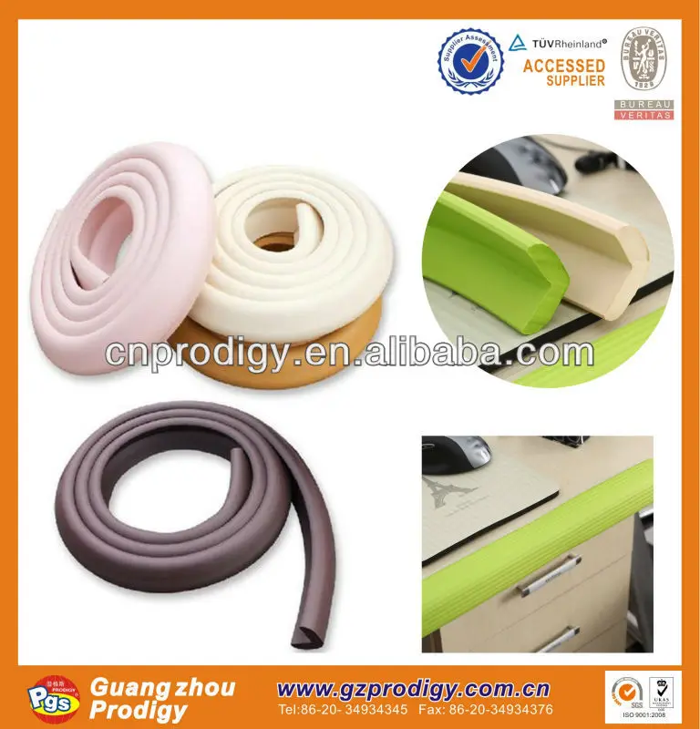 Baby Safety Product Plastic Table Bumper Edge Protector/rubber Edging For Tables Buy Rubber