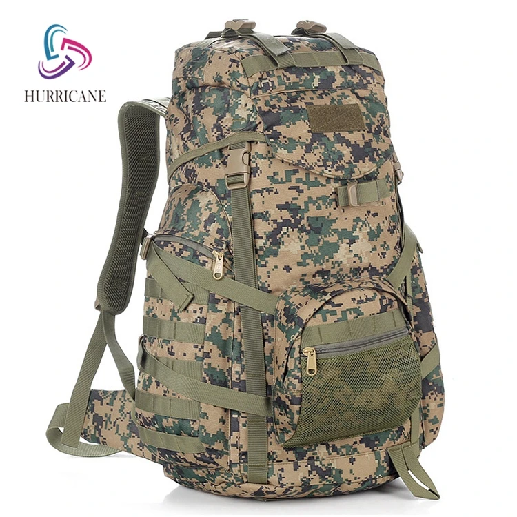 

military style backpack rucksack backpack hiking bag nylon, Green, pink, orange, black,customized color