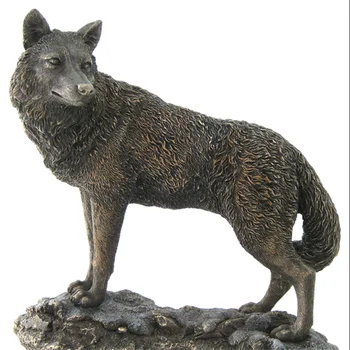 Home Indoor Decoration Life Size Bronze Wolf Art Sculpture - Buy Life ...