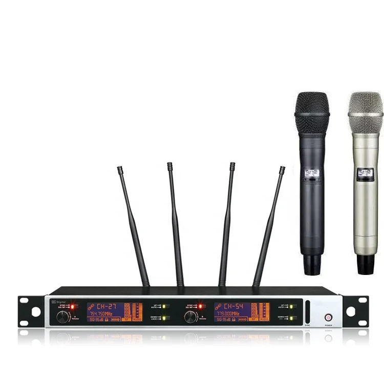 

Sinbosen A-220D uhf professional digital wireless microphone system