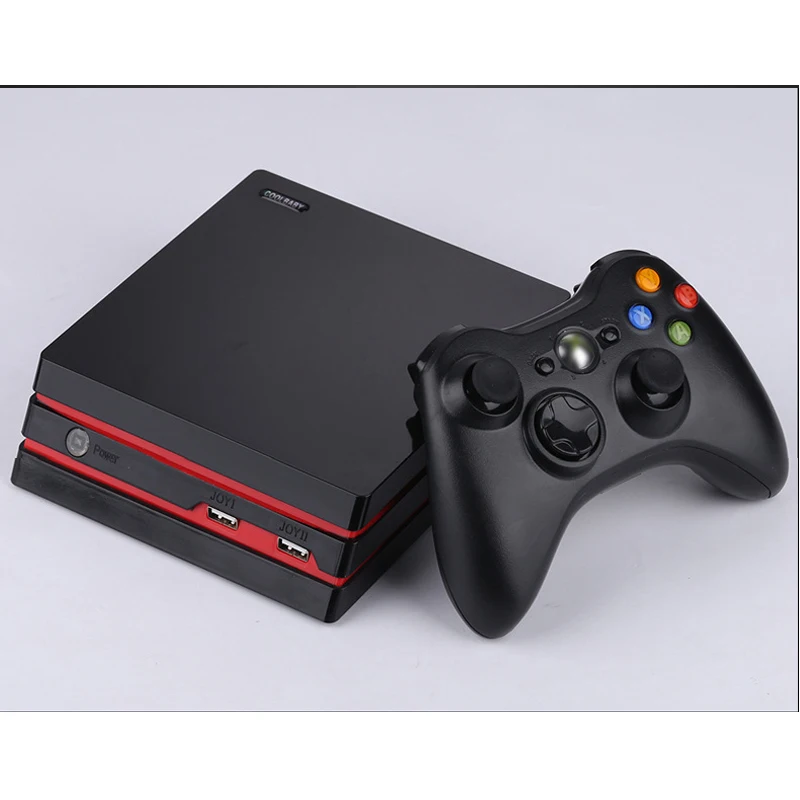 

Coolbaby HD/AV Video 2.4G Wireless 64 Bit 4K Output Retro 600 Games Console, Black