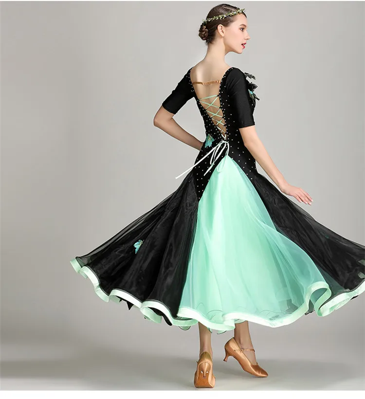 

Unique Design Women Girls Sexy Performance Wear Ballroom Dance Dress
