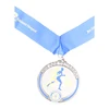 Custom art and crafts taekwondo gold medal sports club medal with ribbon