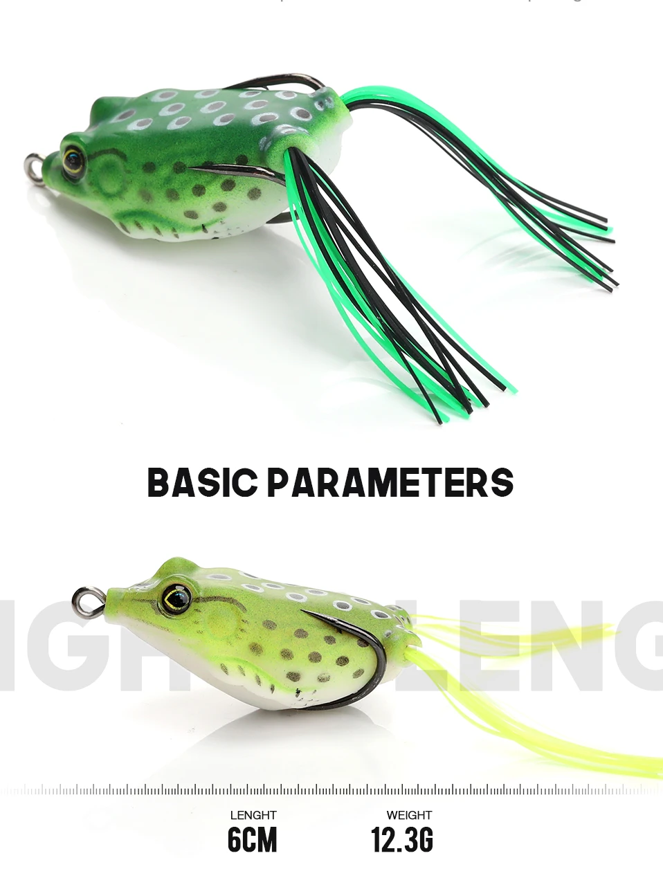Details about   10 Pcs Minnow Soft Ray Frog Bait Simulation Artificial Fishing Lure TackleSY hw 