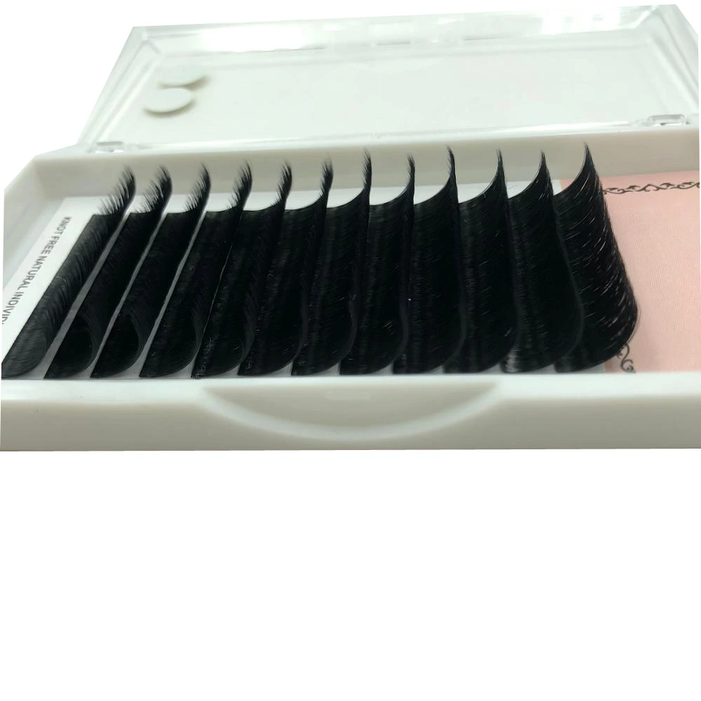 

2019 professional silk/mink individual eyelash Extension, Black or colorful
