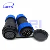 SD28TP-ZM Pair Waterproof 16Pin 28mm Male Female Connector plug and Socket