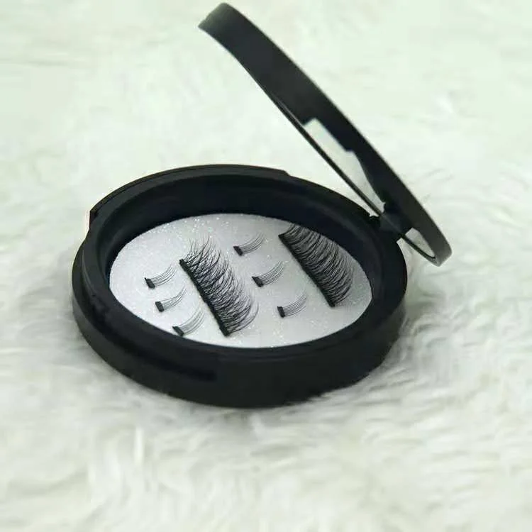

Wholesale 3D Magnetic Lashes With Magnetic eyelash packaging, Black