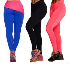 2016 New High Waist women Leggings plus size Casual sport women skinny pants free Shipping