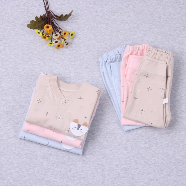 

Wholesale newborn baby kids 100% cotton home cotton blank pajamas kids pyjamas wholesale, Pink,yellow,brown,blue