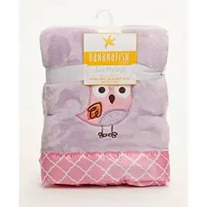 Buy Bananafish Studio Sweet Owl Girl Silky Coral Plush Baby Blanket Super Soft Girls 30 X 40 In Cheap Price On Alibaba Com