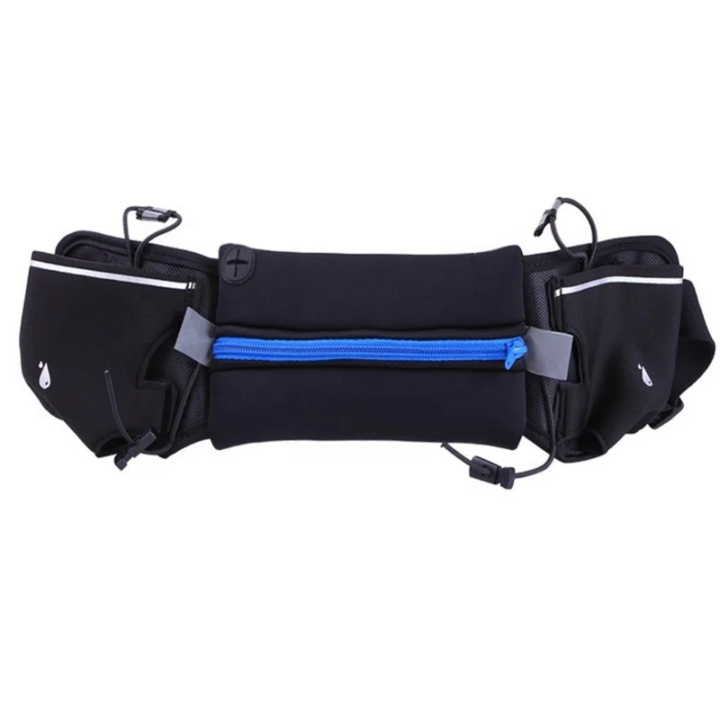 

Top Quality Outdoor Sport Bag Men Women Running Hiking Waist Bag Belt With Water Bottle Pouch Multifunction Running Bag 4 Colors, Blue, yellow, black, red,etc