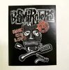 weatherproof permanent matt stickers (M-A487)