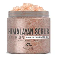 

Private Label Naturals Himalayan Salt Infused with Collagen and Stem Cell Face and Body Scrub