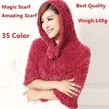 Factory Sale 2016 Fashion 35 Color DIY Multifunction Magic Scarf Amazing Echarpes Shawls Pashmina Scarves For