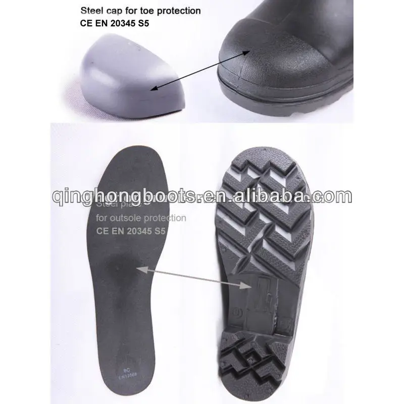 steel toe cap flip flops