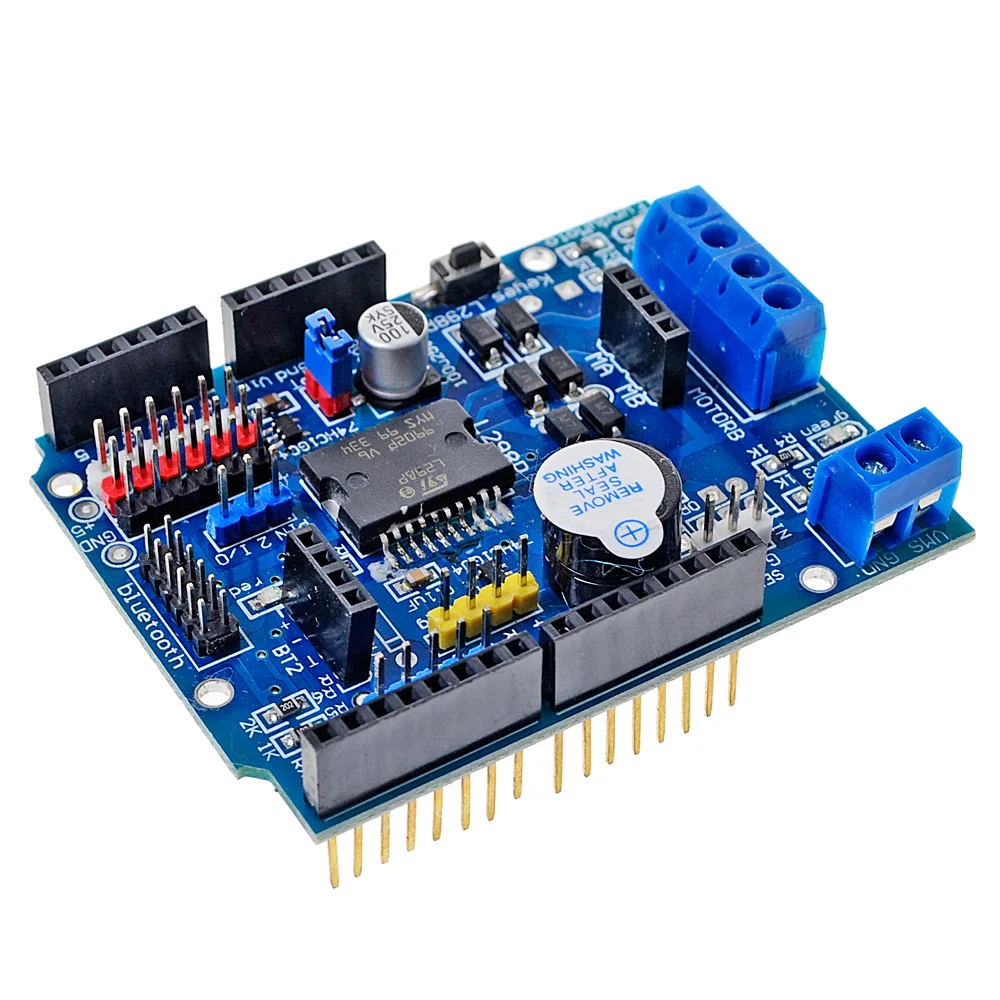 Модуль h. Arduino Nano Motor Shield.