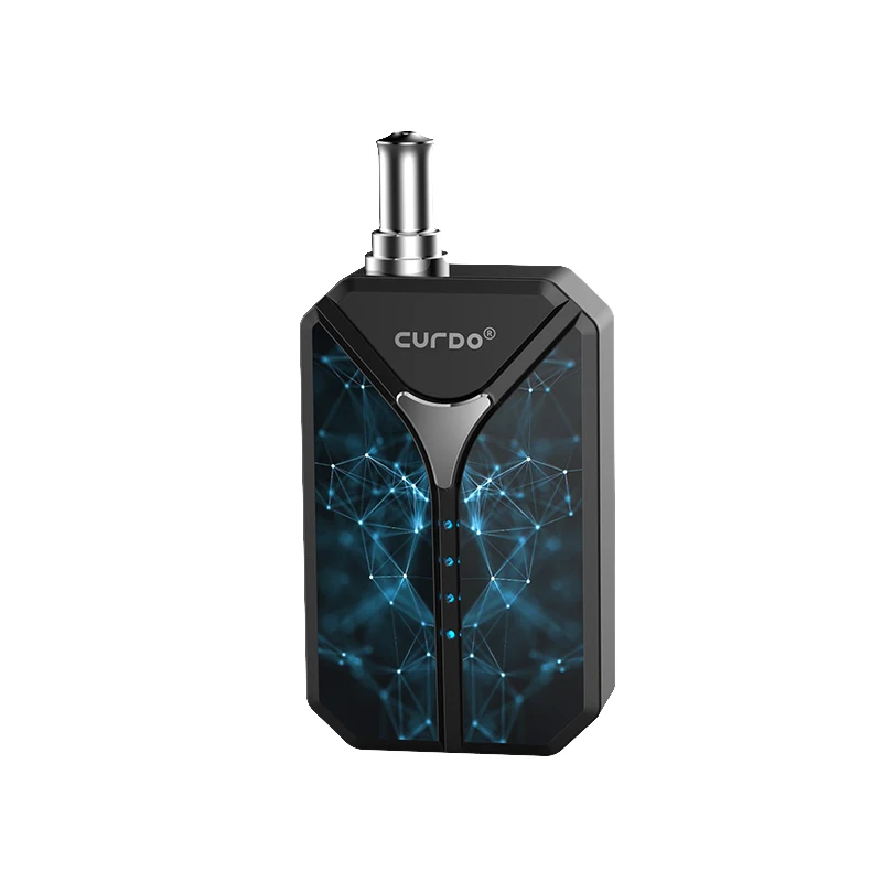 

New Curdo Octantis Starter Kit 400mAh Built-in Battery Adjustable Variable Voltage Vape Box Mod With 1ml Vape Cartridge