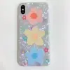 New Fresh Summer Style Flower Shell Pattern TPU Back Phone Cover Case for iPhone X XS XR XS Max