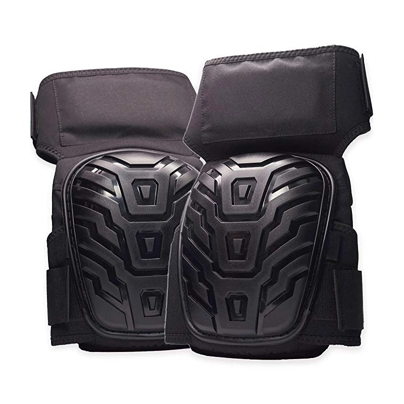 

Professional Knee Pads - Durable Thigh Straps Comfortable Foam Padding and Gel Cushion Strap for Men & Women, Blue black