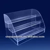 Hot sale clear acrylic wallet display shelf