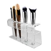 Acryclic Cosmetic Organizer Acrylic Makeup Brush Stand Crystal Cosmetic display with layers