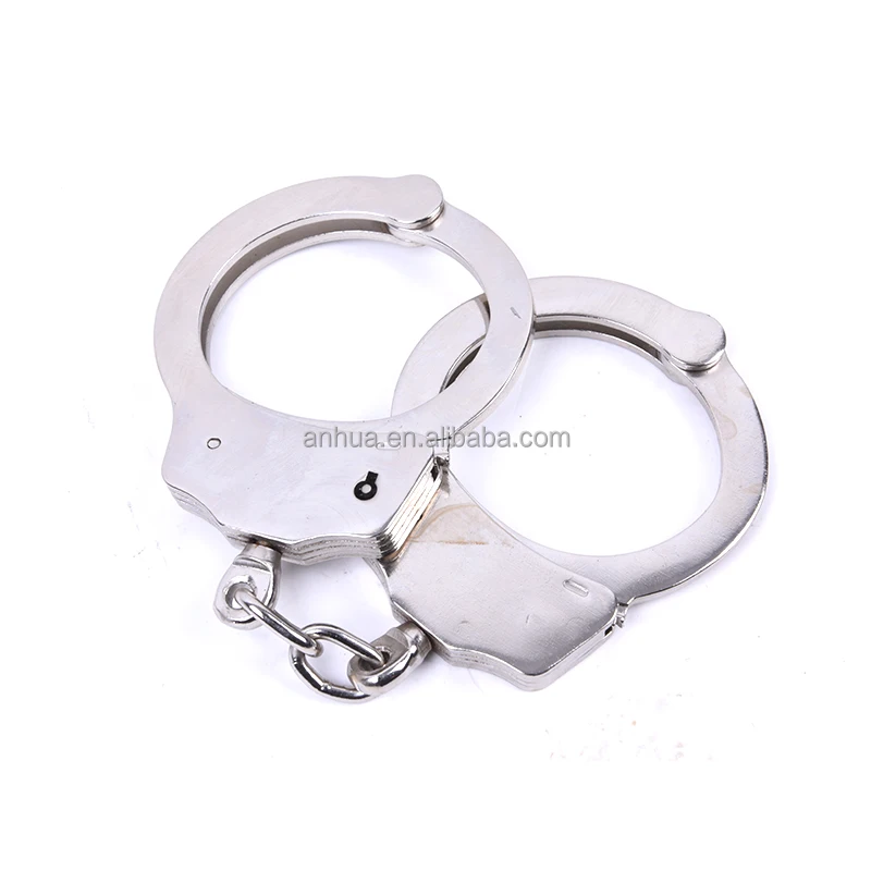 
Customizable logo carbon steel handcuff for Police & Military  (60742064637)