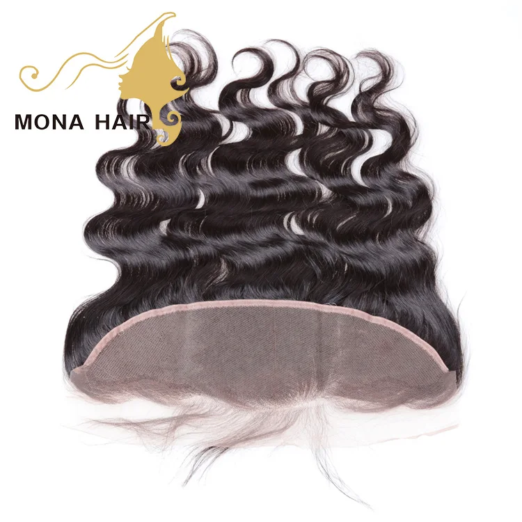 

Fashionable body wave Brazilian human hair lace frontal with baby hair