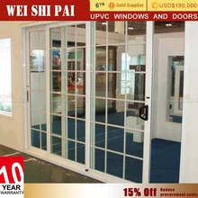 النمط الأمريكي يتوهم الألياف الزجاجية مطبخ مكتب أبواب الدخول ، الجملة التهوية الفاخرة مزدوجة الحديثة أبواب الدخول المحورية