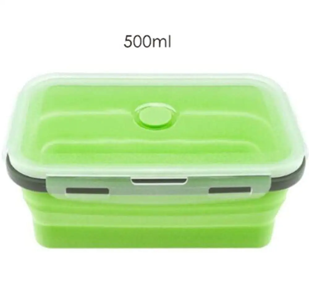 

Portable Collapsible Folding Food Storage Containers, Pantone color