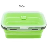 

500ml Portable Collapsible Folding Food Storage Containers