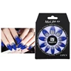 2019 Wholesale New Design Colorful Plastic Artificial Nail Polish Glitter Powder Fashion Nail Tips For Nail Art
