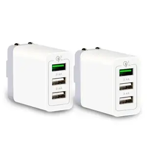 Schitec 3 Port USB Quick Wall Charger QC3.0