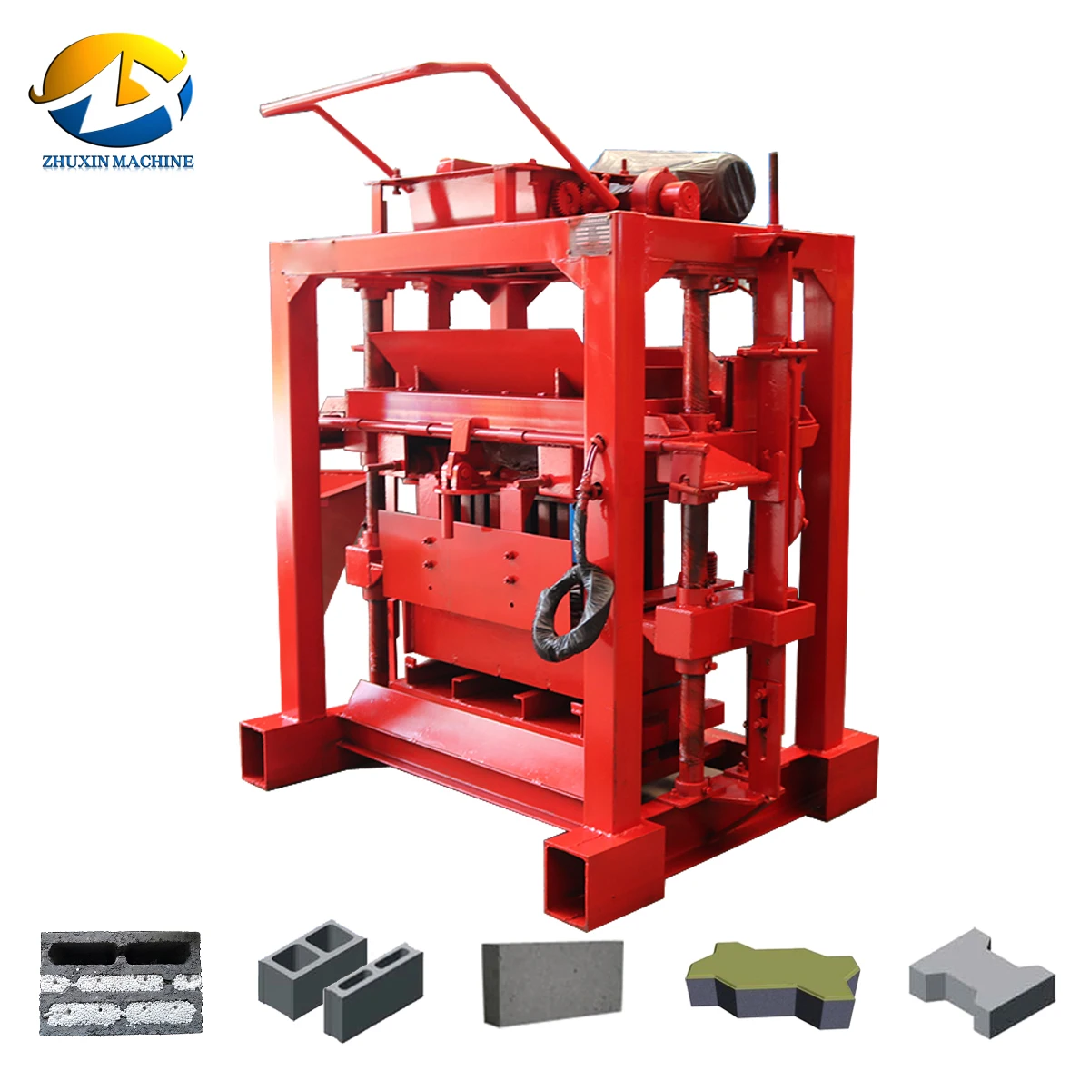 Qt440 Hydraulic Block Machine Prices Concrete Block Making Machine In
