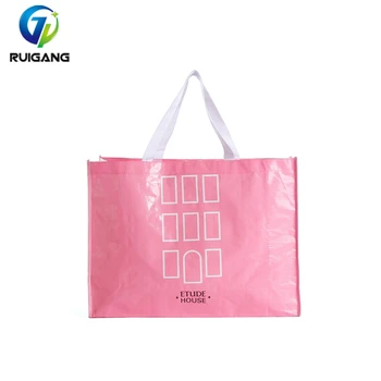 Reusable And Durable Laminated Pp Woven Tote Bag Whole View Ruigang Product Details From Wenzhou Packaging Co Ltd
