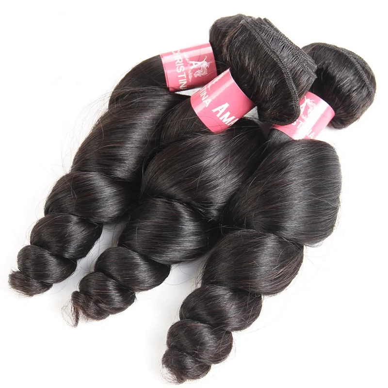 

Unprocessed Virgin Hair, Human Hair Extension, Peruvian Virgin Hair Loose Wave