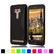 For S Line Anti Skid Gel Silicon Soft TPU Case For Asus Zenfone 2 Laser ZE500KL ZE500KG 5.0″ Mobile Phone Back Cases